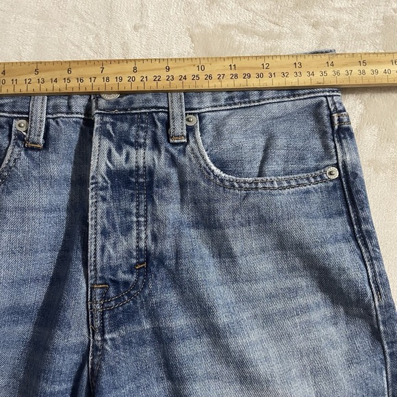 Lucky Brand Jeans Womens Size 0/25 High Rise 90's Jean‎ Button Fly Blue Denim - Picture 5 of 9